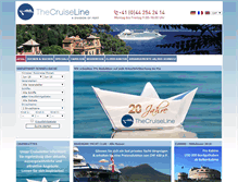 Tablet Screenshot of cruiseline.ch